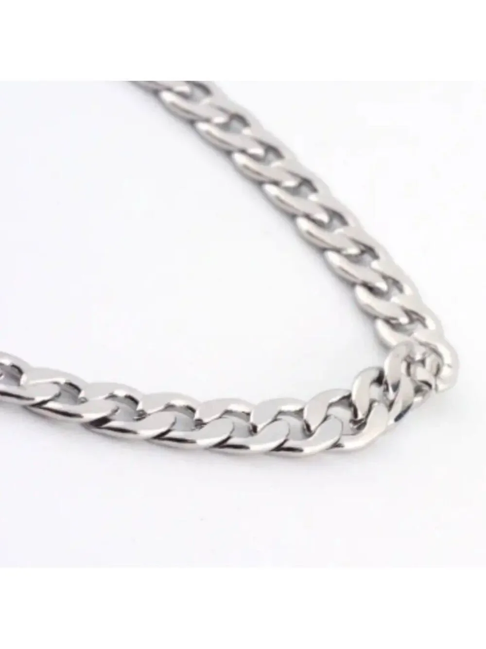 Chain--Stainless Steel 3mm Curb Link 24